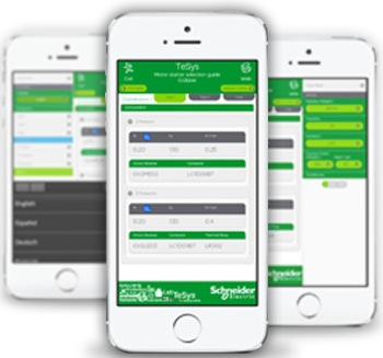 New TeSys app from Schneider Electric makes it simpler and quicker to order the right motor starters 