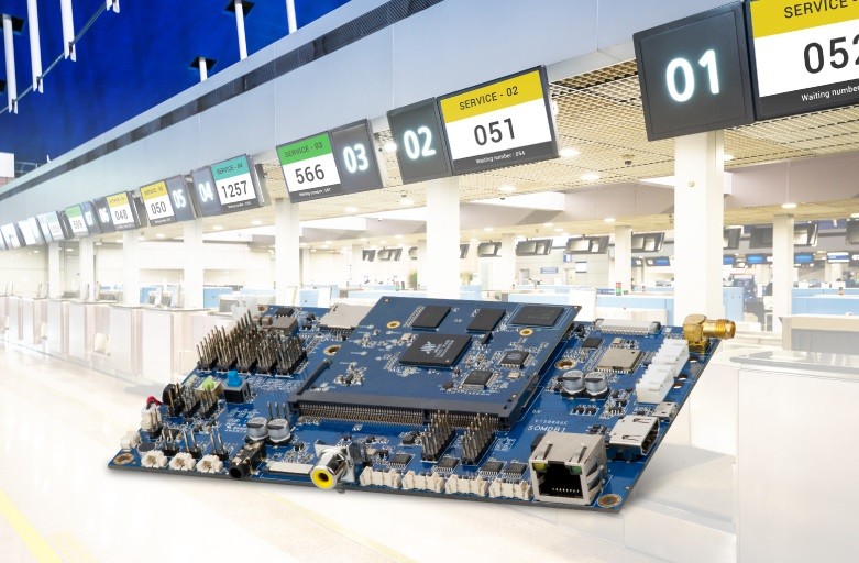 VIA Launches VIA SOM-6X80 Module for Automated Information Display and Ticketing Systems