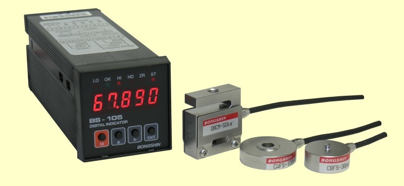 Compact size BS-105 Digital Indicator with high accuracy from Bongshin Loadcell