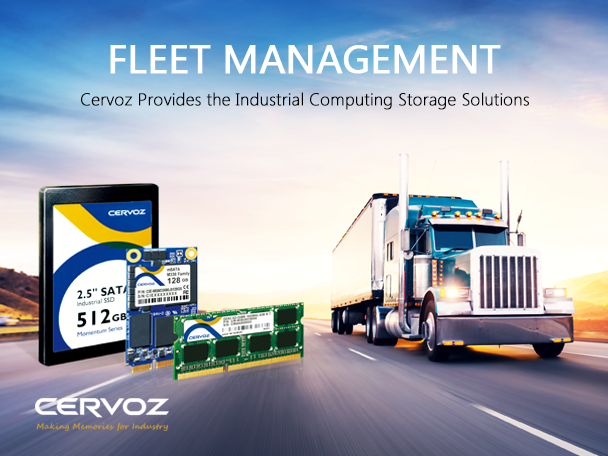 Cervoz Provides the Industrial Computing Storage Solutions for Fleet Management