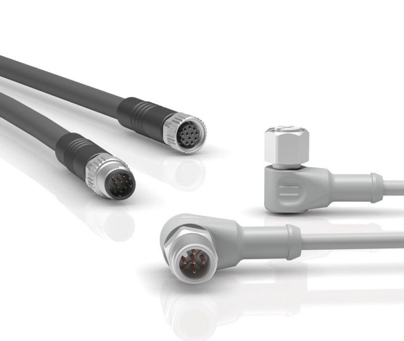 Binder Offers Extensive Variety of Sensor Cordsets: Custom Configurations for M8, M12, and 7/8” Connectors