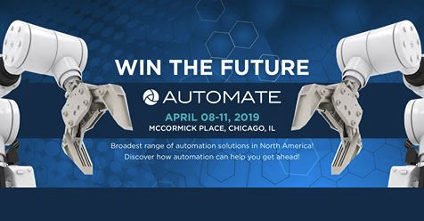 Automate 2019 Show and Conference Comes to Chicago April 8–11