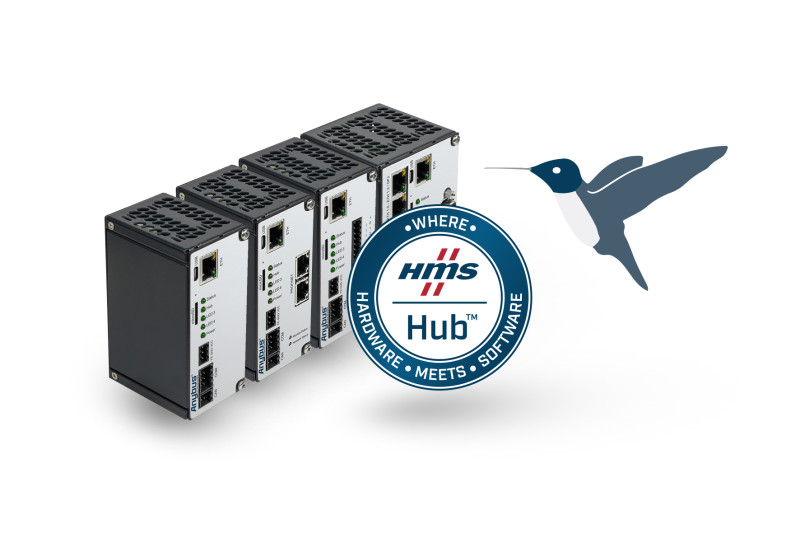 Realize the full potential of IIoT by connecting with Anybus Edge powered by HMS Hub™