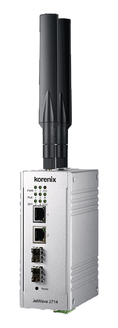 Korenix Launches New Surveillance IoT Gateway-JetWave 2714 LTE/WIFI Series for Intelligent Monitoring