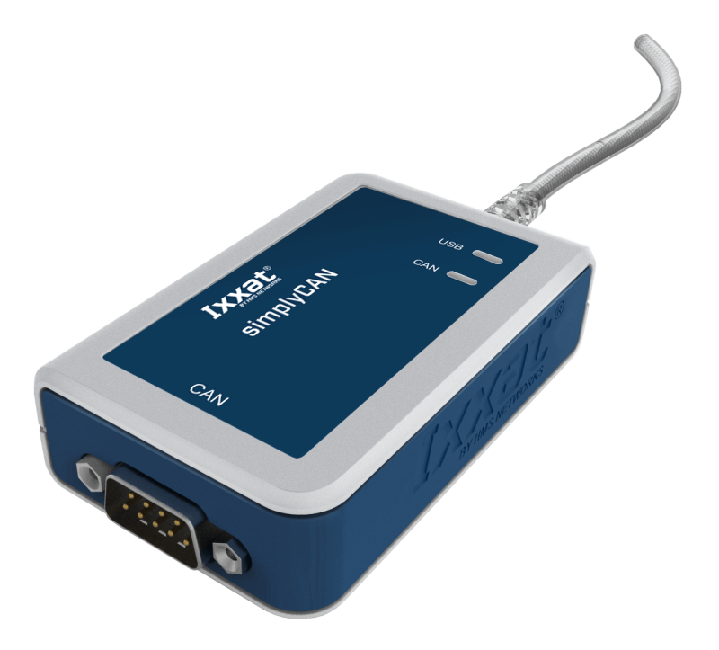Ixxat simplyCAN – easy to integrate PC-CAN adapter for Windows and Linux