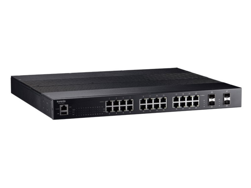 Korenix Launches New Industrial Ethernet Switch with 10G SFP for Reliable and Fast Data Transmission