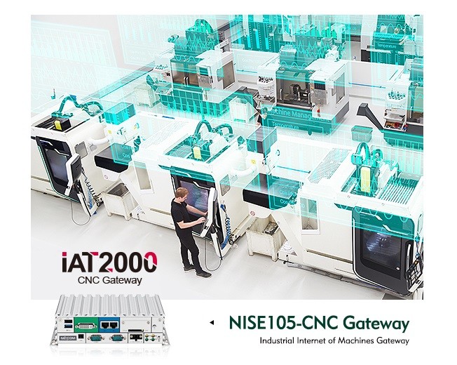 Open the Door to a Better IoT Connectivity of Machines: NexAIoT NISE105-CNC Gateway