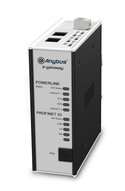 Anybus X-gateways from HMS offer connectivity to Ethernet POWERLINK