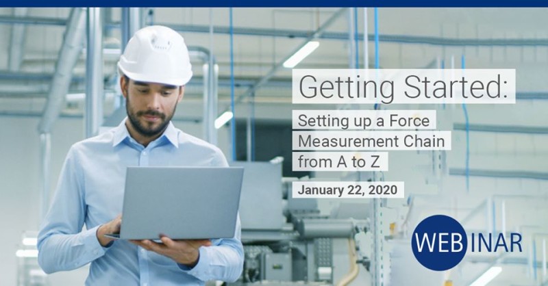 HBM Webinar - Learn How to Set Up a Force Measurement Chain