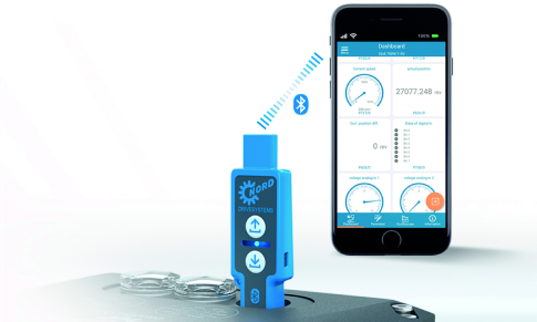 New Bluetooth Commissioning and Service Solution Available from NORD
