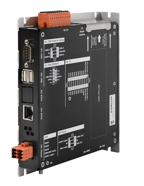 CANNON-Automata presents an ARM-based 32-Bit controller with integrated fieldbus and panel interface