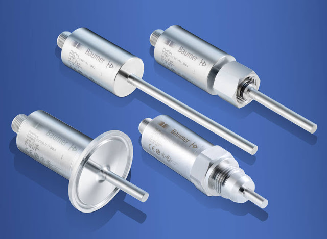 New Baumer FlexFlow family of Flow and Temperature Sensors 