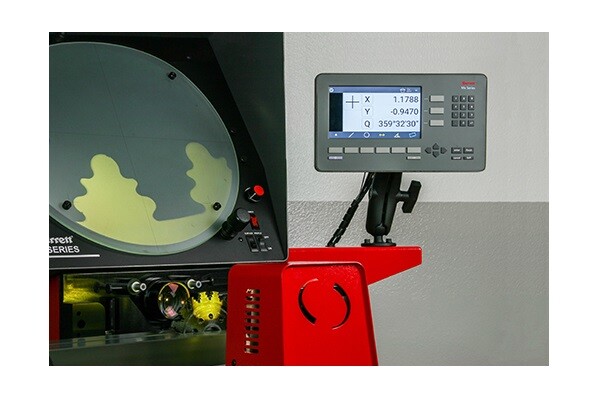 New Digital Readout Systems for Starrett Optical Comparators from Starrett