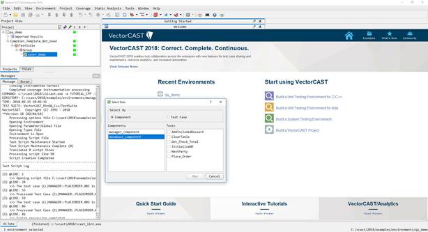 Vector Software Announces New Release of the VectorCAST 2018 Test Automation Platform