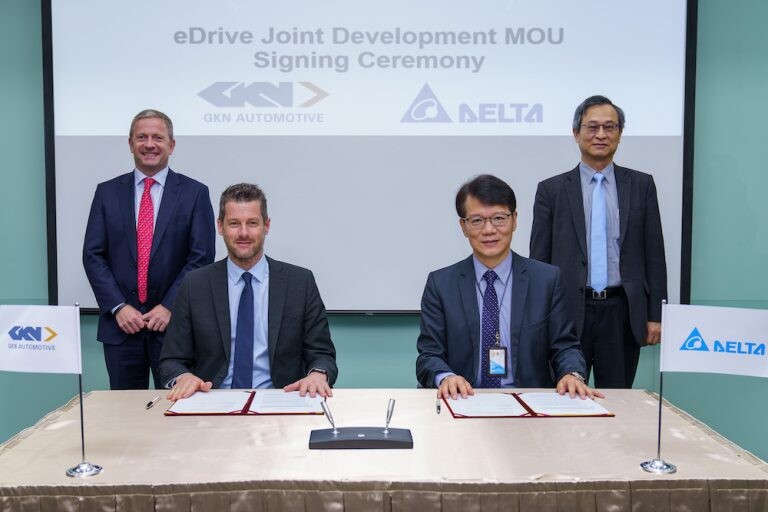 GKN Automotive and Delta Electronics Inc. Collaborate to Accelerate Development of Next-generation eDrive Technology