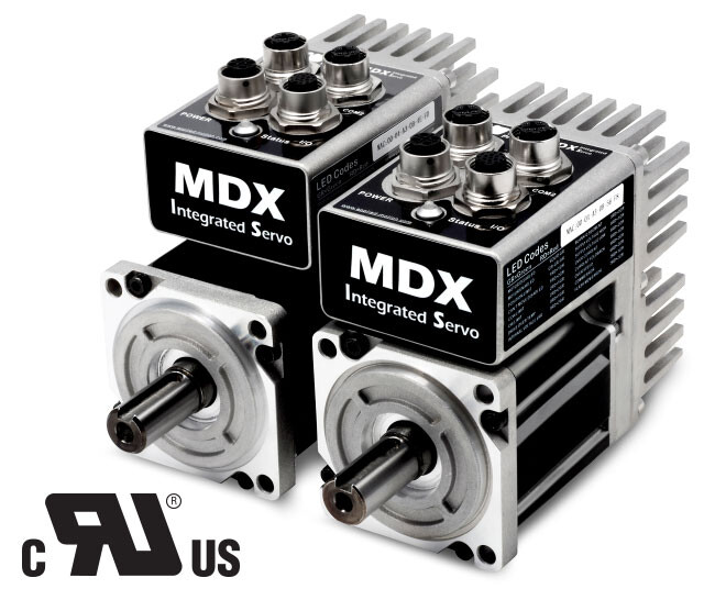 MDX Integrated Servo Motors are Now UL Recognized