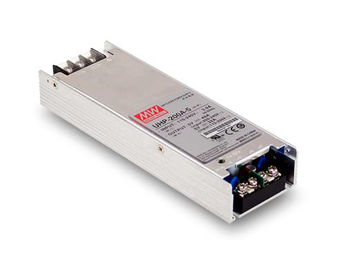 New UHP-200A Power Supply from Mean Well Enterprises