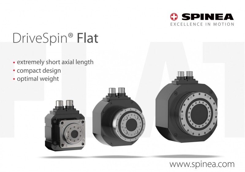 SPINEA DriveSpin® Flat – yet it is flat