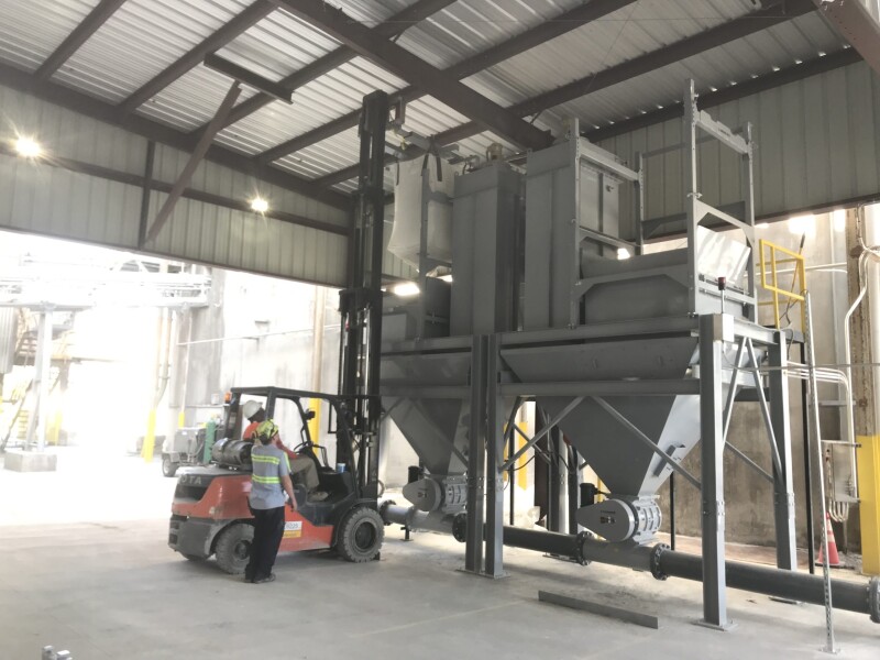 Handling Cement – Dual Bulk Bag Unloading and Pneumatic Conveying System