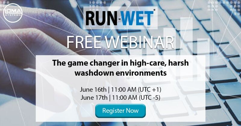 Loma Systems Webinar: CW3 RUN-WET - IP69 systems for harsh washdown environments