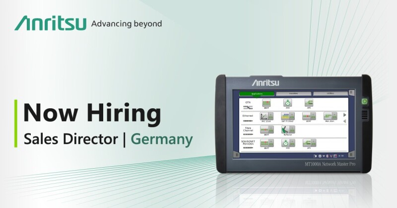Job Offer By Anritsu - Sales Director