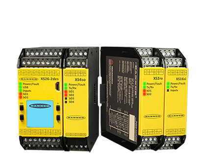 Banner Engineering Safety Controllers add New Features and the PROFINET Industrial Protocol 