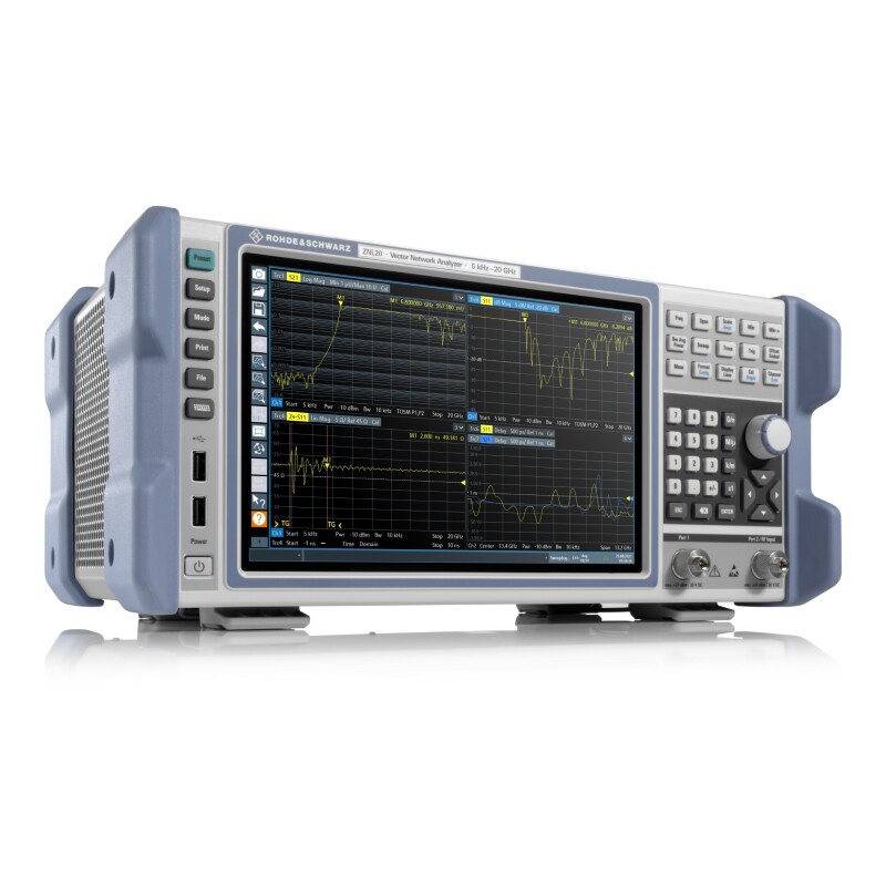 Rohde & Schwarz Updates Economy VNA Portfolio with Models up to 20 GHz and Independant CW Sources for Low Frequency Models