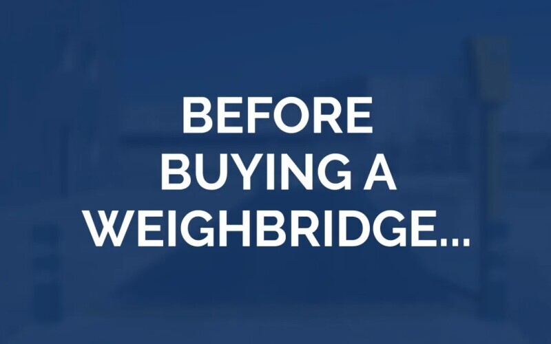Article by Weightru: Important Questions to Ask Before Buying a Weighbridge