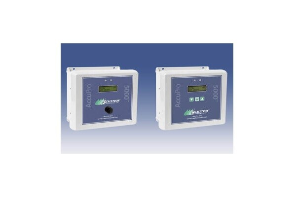 New Advanced Digital Scale Controllers from Scaletron Provide Accurate Monitoring of Water Treatment and Other Chemicals