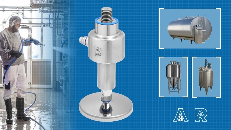 Laumas FLC 3A: Hygienic Load Cell for Foot