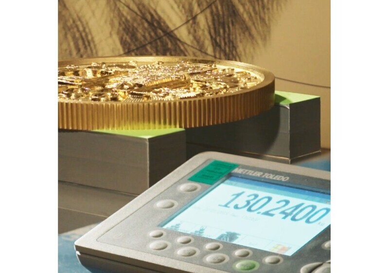 METTLER TOLEDO Case Study: A Special Scale to Weigh a Giant Gold Coin