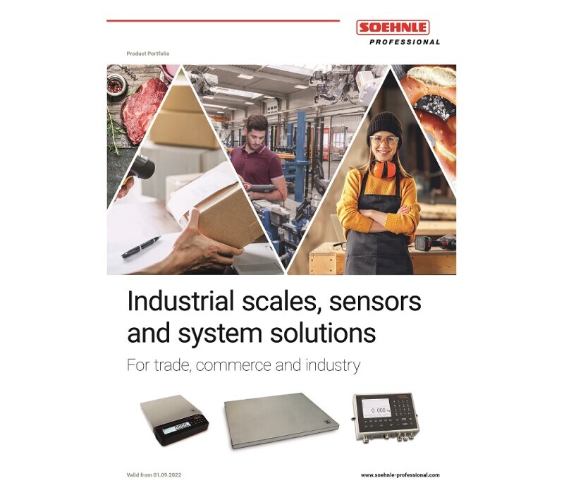 New Industry Catalogue from Soehnle Professional