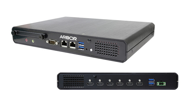 ARBOR Launches a New Digital Signage Player with 6th Generation Intel® Core™ i-series Processors