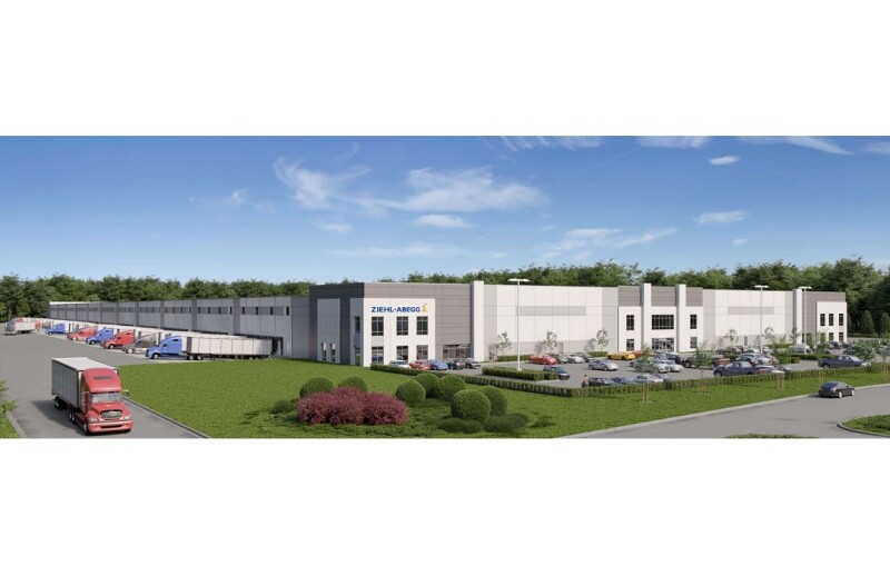 Ziehl-Abegg Investing 100 Million Euros in the Construction of a New US Production Plant