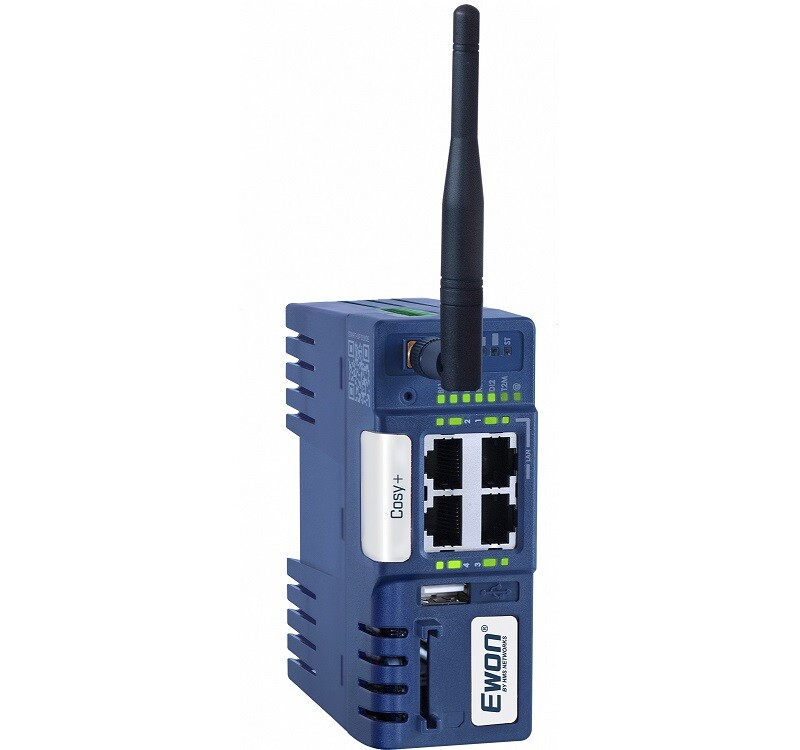 Ewon Cosy+ Wireless – the New Standard for Wireless Remote Access to Industrial Machines