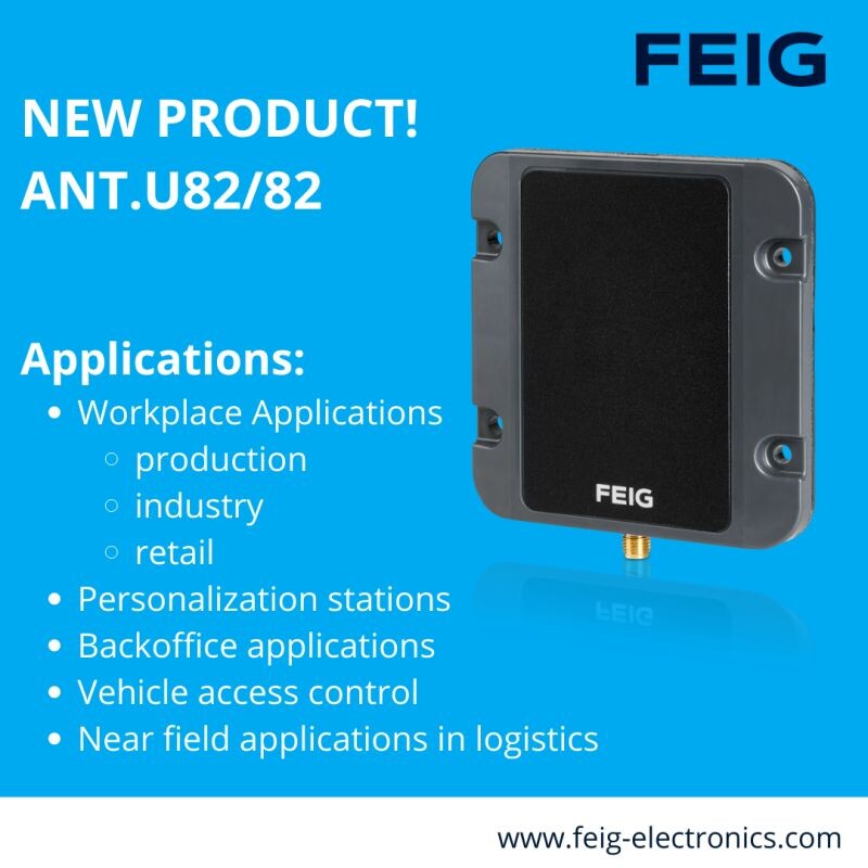 New UHF Near-Field Antenna from FEIG ELECTRONICS Inc.