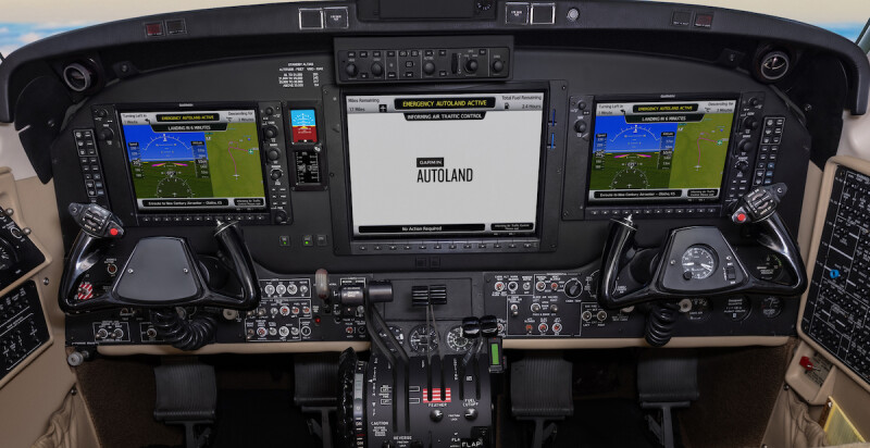 Revolutionary Garmin Autoland and Autothrottle to become available for retrofit installations in select Beechcraft King Air aircraft
