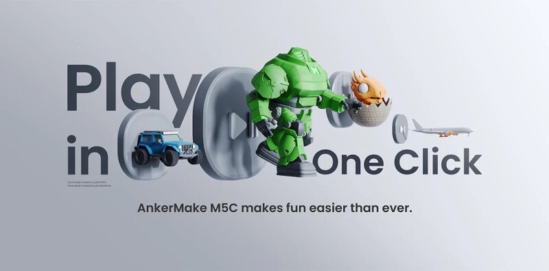 Play In One Click With Ankermake M5C