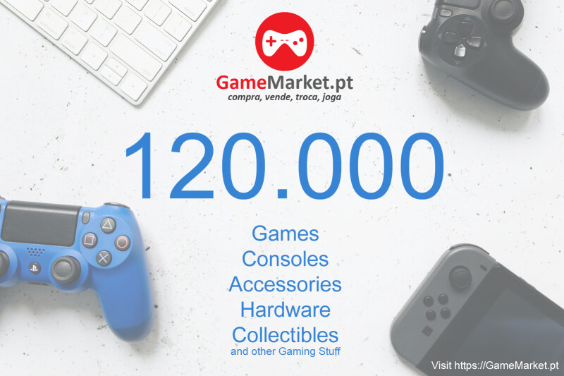 GameMarket.pt Reaches Remarkable Milestone with Over 120.000 Gaming Products Listed