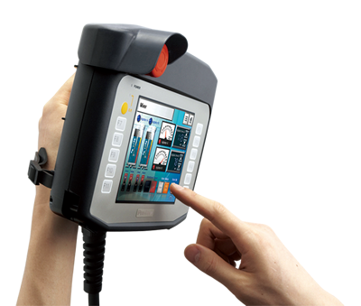 New handheld HMI GP4000H Series from Pro-Face