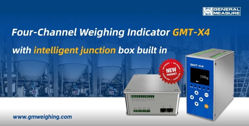Weighing Indicator General Measure GMT-X4 Four Independent Channel with Combination Mode