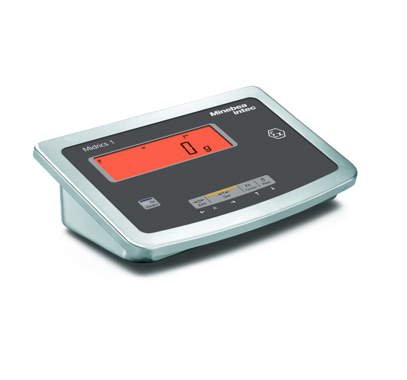 Minebea Intec's New Weighing Indicator Midrics® 1 Ex