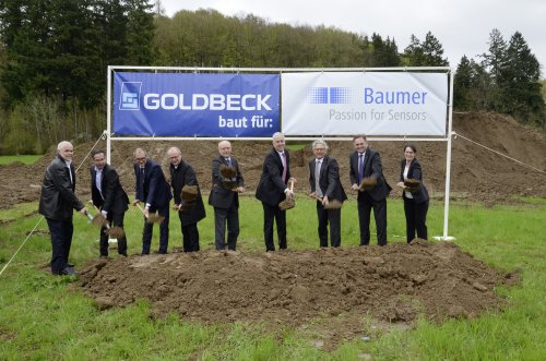 Baumer invests in a new development and logistics center on Lake Constance