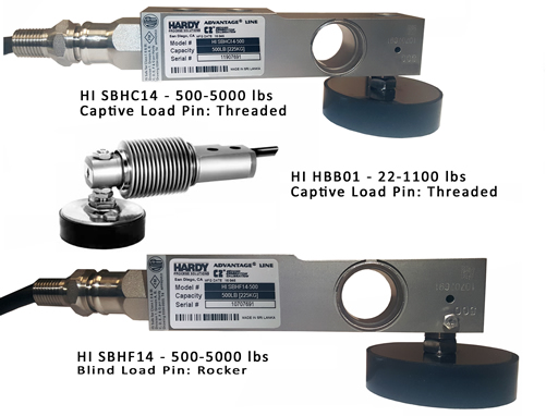 Hardy’s New Footed Load Cells allow Manufacturers to easily integrate C2® Electronic Calibration into Existing Process Operations