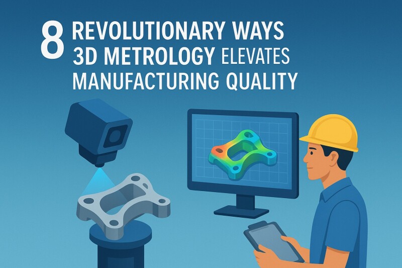 8 Revolutionary Ways 3D Metrology Elevates Manufacturing Quality