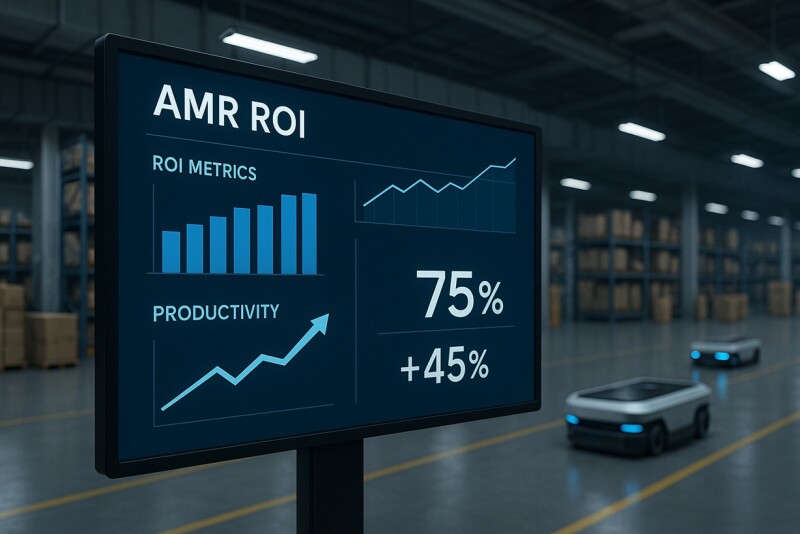 Intralogistics Automation ROI: Calculating the Payback of AMRs