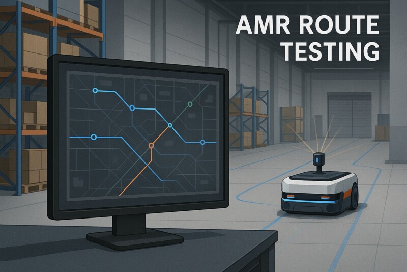 From Simulation to Deployment: How to Test AMR Routes