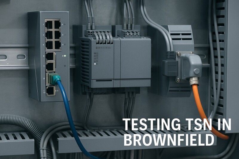 Testing TSN in Brownfield: How to Pilot Without a Full Rip-and-Replace
