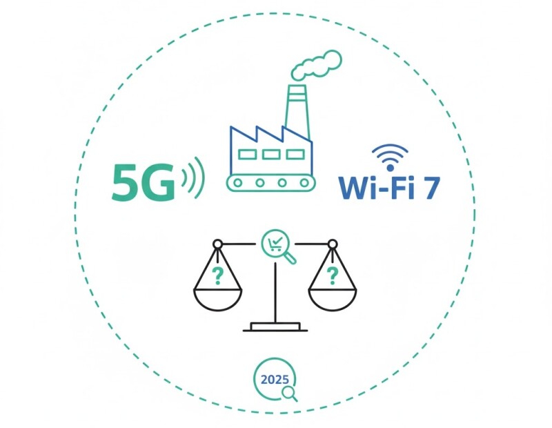 5G vs Wi-Fi 7 for Industrial Environments: A Decision Guide