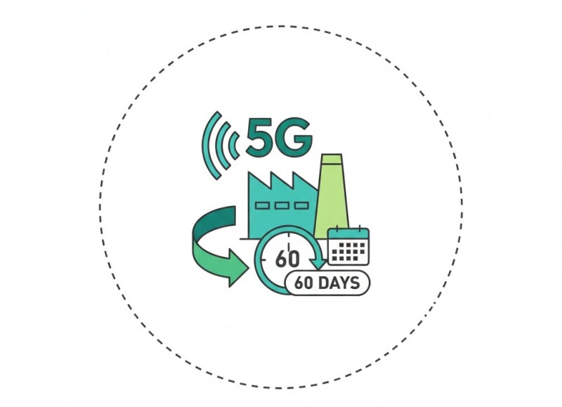 How to Run a 5G Pilot in a Factory in 60 Days